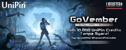 GoVember – Go Play LifeAfter in November & Raih 10.000 UniPin Credits Tanpa Syarat!